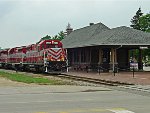 WSOR 2054 passes the old MILW depot